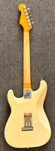 Homer T Custom Shop (S-Style) Sonic '63 HSS- Olympic White/RW Matching Headstock (#104)